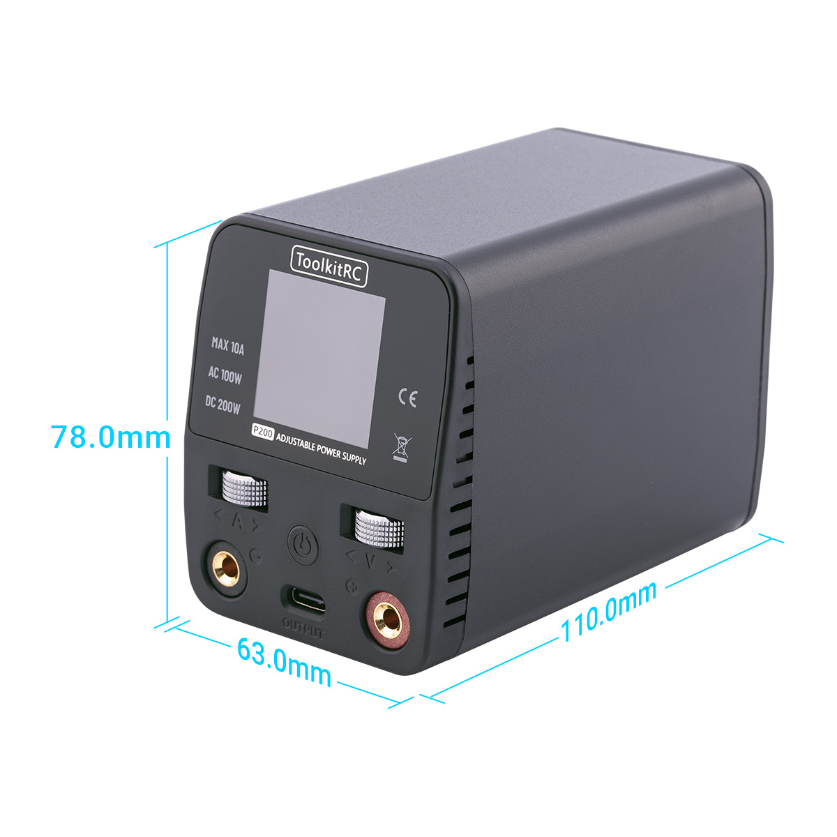 ToolkitRC P200 V2 Power Supply - Programmable Dc Power Supply 30V 10A ulasan dan harga