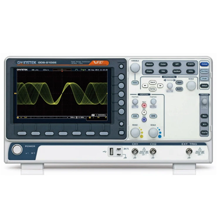 Gwinstek GDS-2000E Series GDS- - Digital Storage Oscilloscope 100Mhz ulasan dan harga